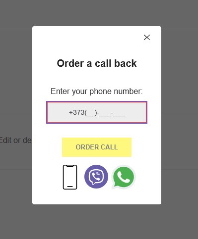 Call back plugin