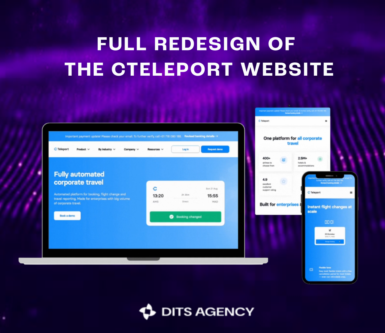 CTeleport: Website Development Using a Modern Tech Stack – Case