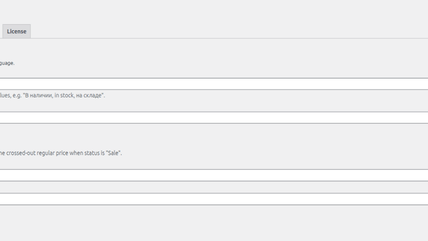 Product Status Rules