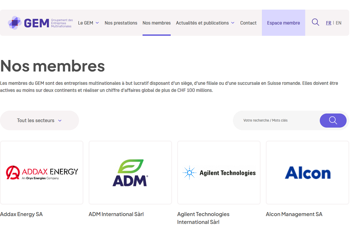 We developed a secure login system ensuring access only to protected member sections.