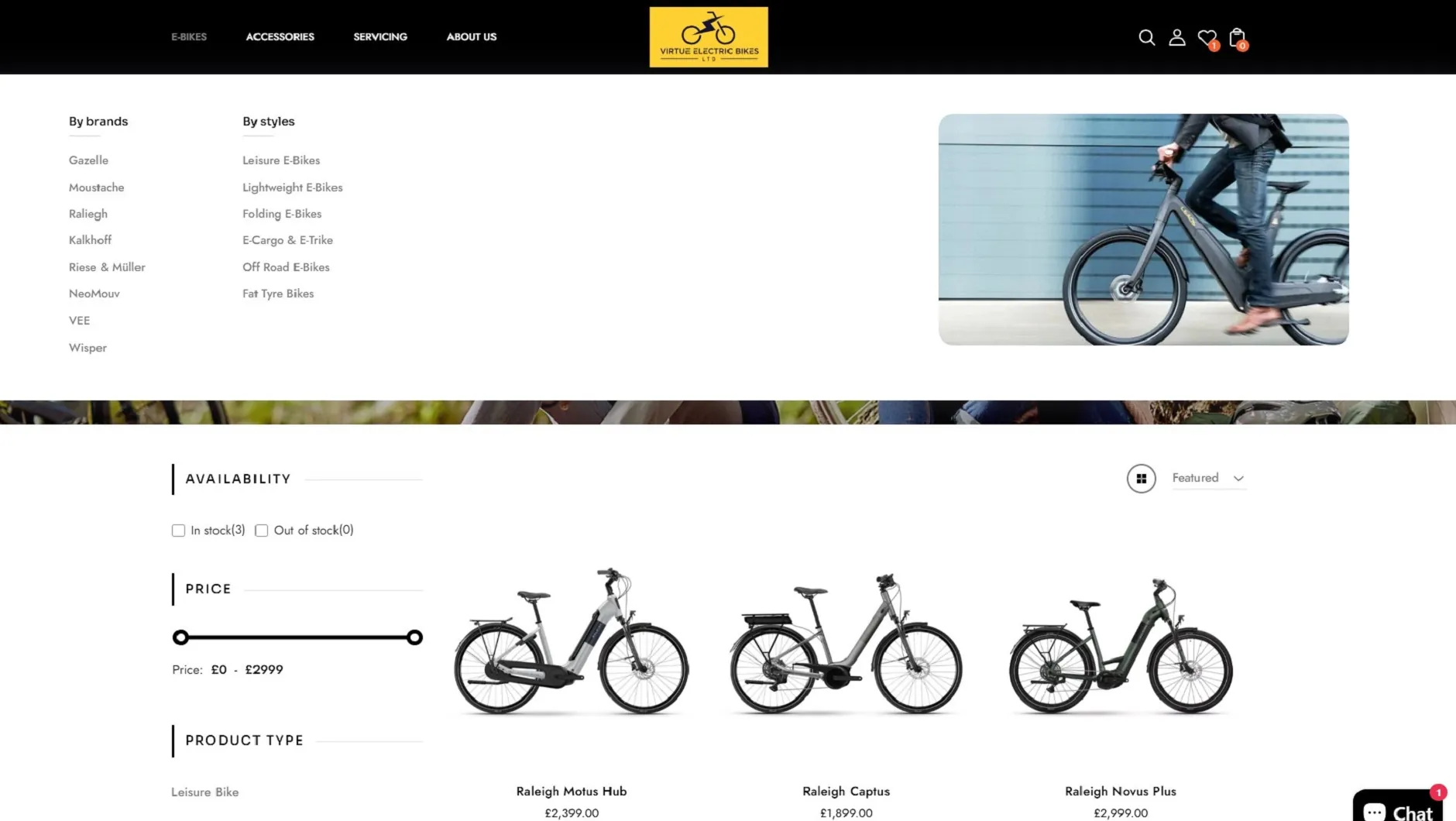 Virtue Electric Bikes