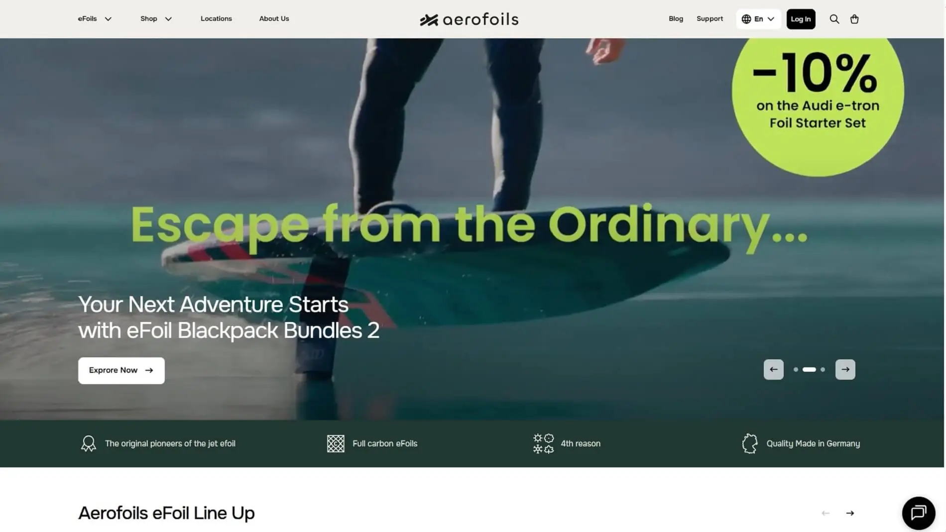 Advanced Shopify Web Development for Aerofoils GmbH